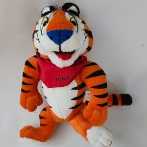 Vintage Tony The Tiger Plush 10" Kelloggs Frosted Flakes Stuffed